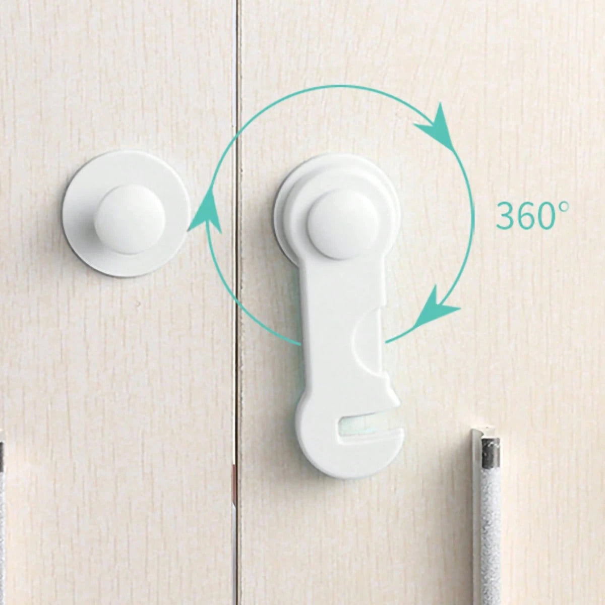 5pcs/12pcs Baby Safety Locks Drawer Locks; Baby Cabinet Door Locks Cupboard Locks Appliance Locks; Baby Cabinet Door Anti-Pinch Wardrobe Locks Home Safety Protection Products Safety Lock Buckles