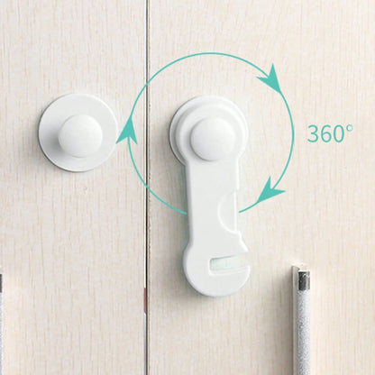 5pcs/12pcs Baby Safety Locks Drawer Locks; Baby Cabinet Door Locks Cupboard Locks Appliance Locks; Baby Cabinet Door Anti-Pinch Wardrobe Locks Home Safety Protection Products Safety Lock Buckles