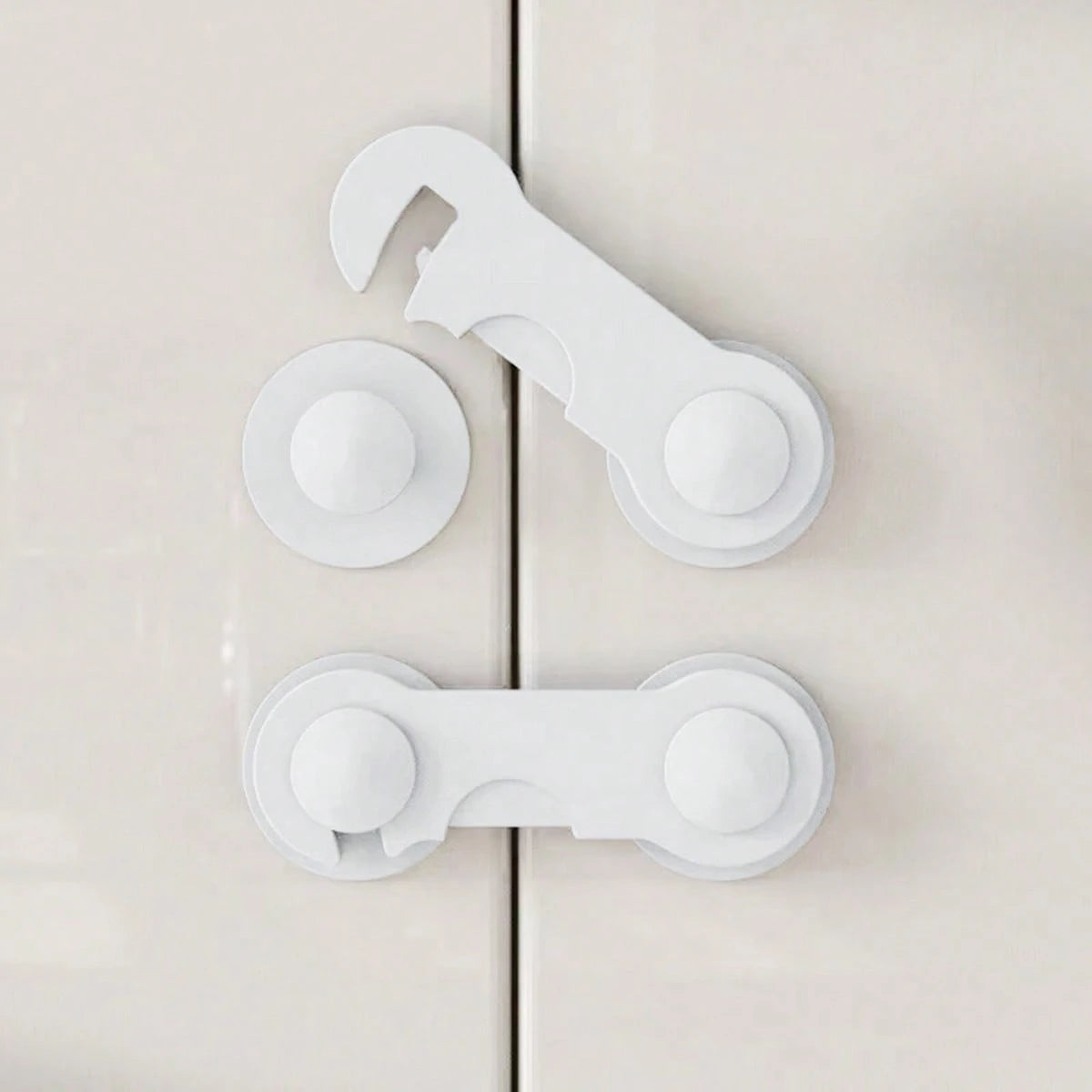 5pcs/12pcs Baby Safety Locks Drawer Locks; Baby Cabinet Door Locks Cupboard Locks Appliance Locks; Baby Cabinet Door Anti-Pinch Wardrobe Locks Home Safety Protection Products Safety Lock Buckles