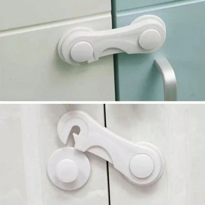 5pcs/12pcs Baby Safety Locks Drawer Locks; Baby Cabinet Door Locks Cupboard Locks Appliance Locks; Baby Cabinet Door Anti-Pinch Wardrobe Locks Home Safety Protection Products Safety Lock Buckles