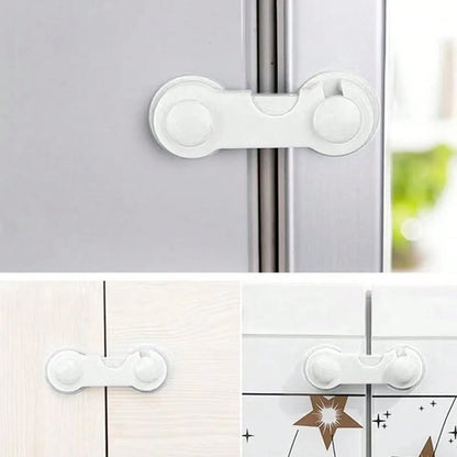 5pcs/12pcs Baby Safety Locks Drawer Locks; Baby Cabinet Door Locks Cupboard Locks Appliance Locks; Baby Cabinet Door Anti-Pinch Wardrobe Locks Home Safety Protection Products Safety Lock Buckles