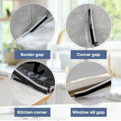 5Pcs Multi-Purpose Crevice Brush Durable Bristle For Car Kitchen Tile Grout Dead End Cleaning Bedroom Floor Line Bathroom Seam