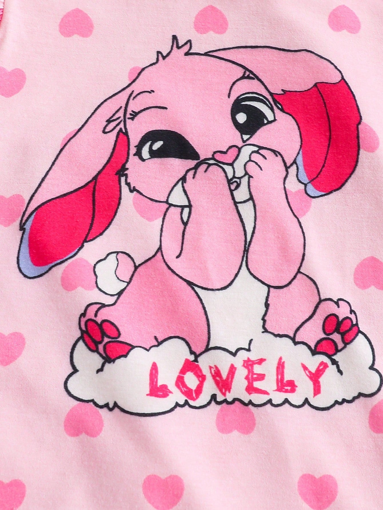 5pcs Random, 2pcs/Set Baby Girls' Colorful Cartoon Donut Print Cap Sleeve Nightgown Pajamas, Summer