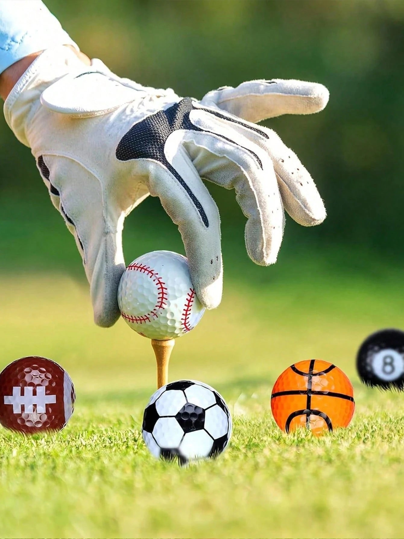 6-Pack Funny & Unique Golf Ball Set- Various Amusing Designs, High-Quality Materials, Ideal Gift For Golfers And Enthusiasts For Training, Birthday, Christmas
