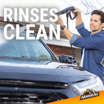 64oz Automotive Car Wash: Liquid Car Cleaner Soap, Non-Abrasive Vehicle Wash, Unscented, Removes Dirt & Soil