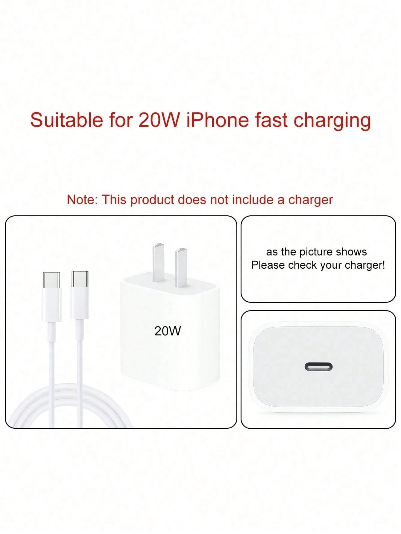 6pcs Heart-Shaped Charger Protector Set, Suitable For IPhone 18W/20W Charger, Includes Protector Case + Data Cable Protector Cord + Storage Bag, Anti-Breakage Girly Charger Head Protector