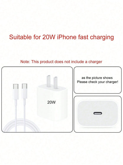 6pcs Heart-Shaped Charger Protector Set, Suitable For IPhone 18W/20W Charger, Includes Protector Case + Data Cable Protector Cord + Storage Bag, Anti-Breakage Girly Charger Head Protector