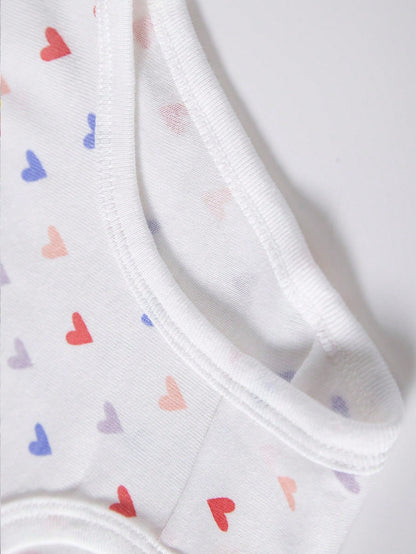 6pcs Young Girls Cute Underwear: With Unicorn, Fox, Balloon, Castle And Other Colorful Patterns