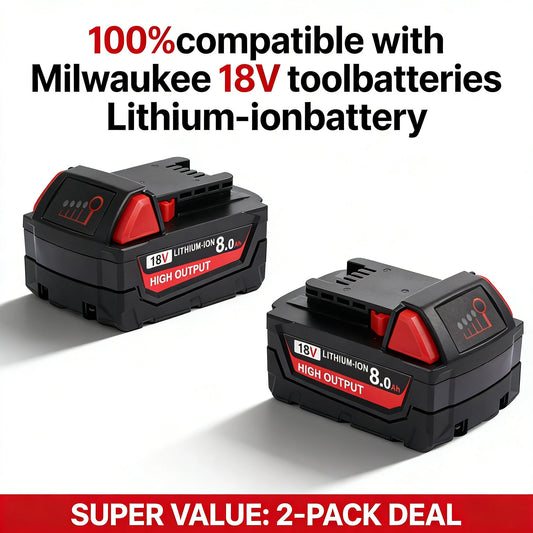 8.0Ah 18V Battery For Tools 48-11-1850 48-11-1860 48-11-1820 48-11-1840 48-11-1815 48-11-1830 48-11-1870 Fast