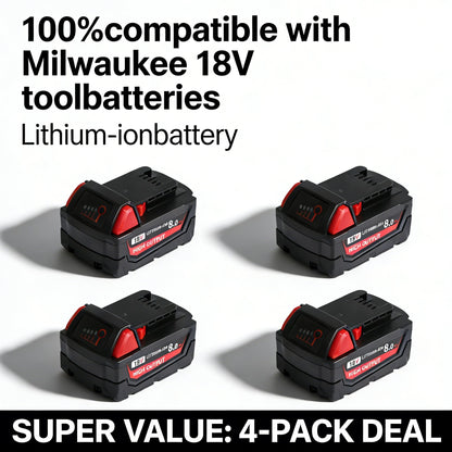 8.0Ah 18V Battery For Tools 48-11-1850 48-11-1860 48-11-1820 48-11-1840 48-11-1815 48-11-1830 48-11-1870 Fast