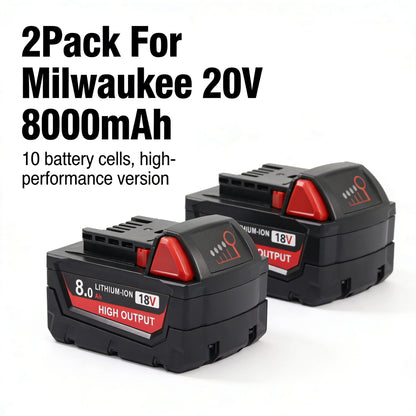 8.0Ah 18V Battery For Tools 48-11-1850 48-11-1860 48-11-1820 48-11-1840 48-11-1815 48-11-1830 48-11-1870 Fast