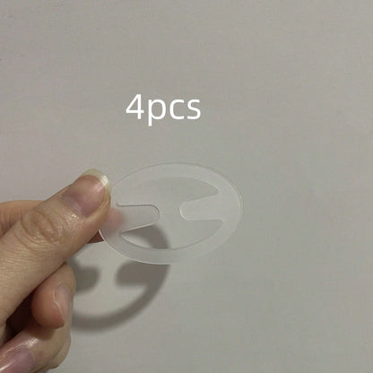 8pcs/4pcs/2pcs Invisible Anti-Slip Bra Strap Clips- Cross Design, Transparent Bra Hook & Eye, Anti-Slip