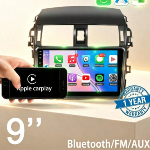 9 Inch Touchscreen 2+32G Android 13 Car Stereo Radio Fit To/Y/Ota Corolla 2009-2013 Wireless Apple CarPlay Android Auto Mirror Link GPS WiFi Bluetooth 5.0 FM RD/S EQ-32