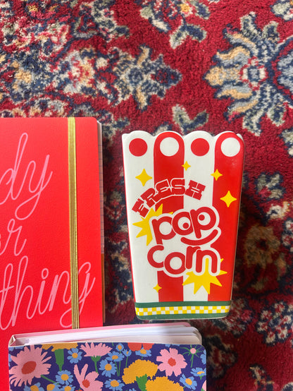 Ceramic Vase, Popcorn Bag