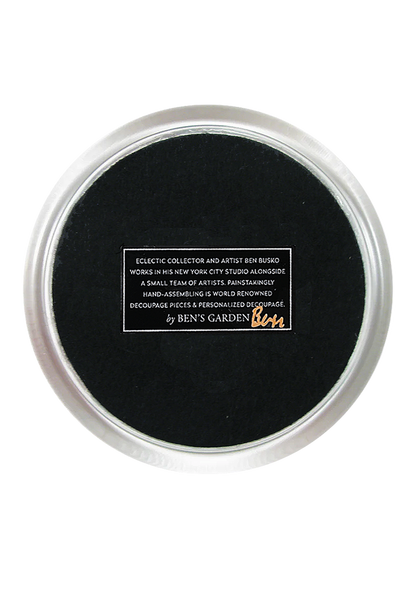 Veuve Clicquot Rosé Text 4" Round Glass Coaster - Ben's Garden