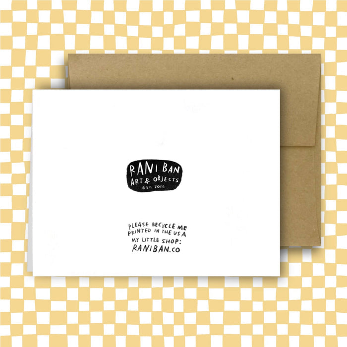 A NEW ADVENTURE Greeting Card