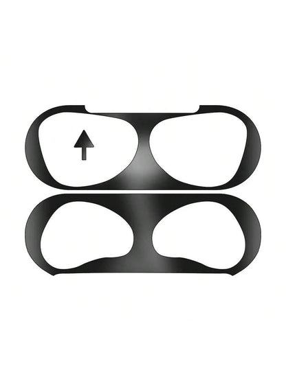 Alloy Metal Dust Guard Sticker Bluetooth Earphone Cases Metal Dust Guard Sticker Case Compatible With Airpods Pro 2 1 Compatible With AirPods 3 4 Birthday