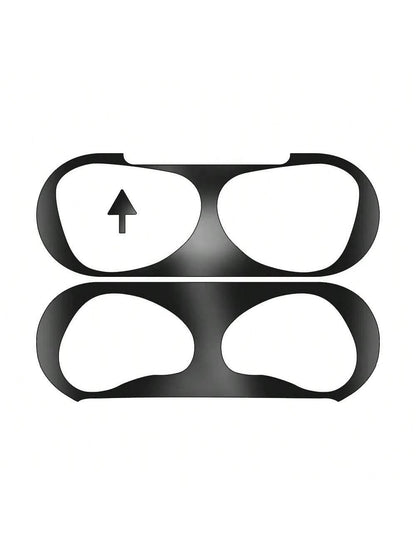 Alloy Metal Dust Guard Sticker Bluetooth Earphone Cases Metal Dust Guard Sticker Case Compatible With Airpods Pro 2 1 Compatible With AirPods 3 4 Birthday
