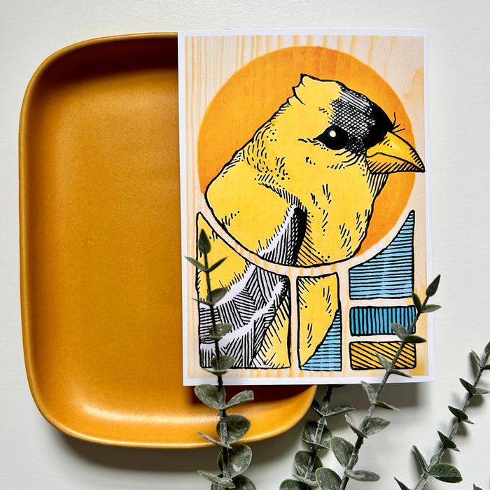 American GoldFinch Print