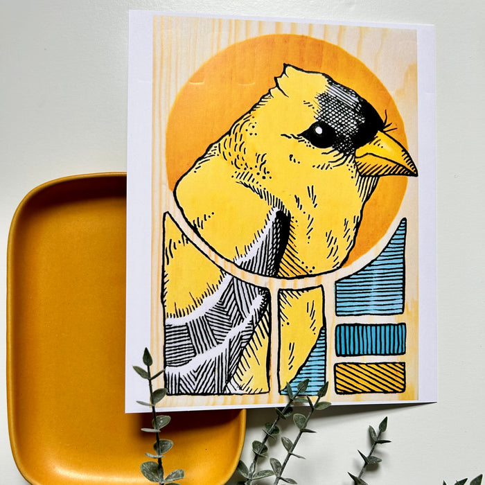 American GoldFinch Print