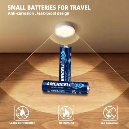 AMERICELL 120 Pcs AA Batteries, High-Power Carbon For Flashlights, Wireless Keyboards, Toys & Emergency Devices- (Disposable Battery, Non-Rechargeable.)