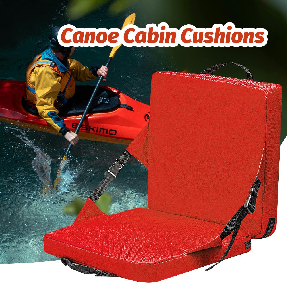 An Outdoor Portable Folding Seat Cushion; Stadium Seat; Portable Chair With Integrated Backrest