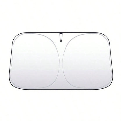 Anti-Ultraviolet Reflective Car Windshield Sunshade Protects The Inner And Outer Window Sunshades From The Effects Of Sunlight.