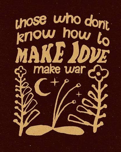 Art Print - Make Love Not War