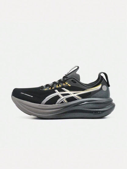 Asics Men's GEL-NIMBUS 28 GLITTER Running Shoes Low-Top 1011C343-001