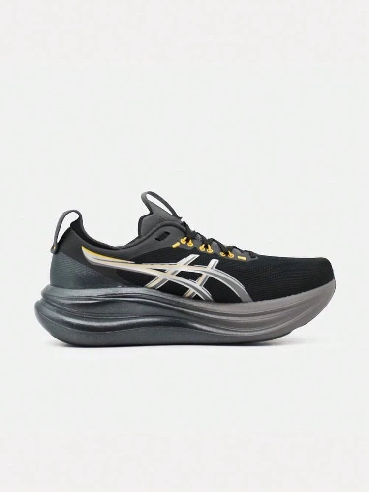 Asics Men's GEL-NIMBUS 28 GLITTER Running Shoes Low-Top 1011C343-001