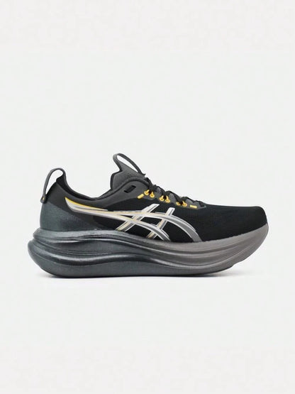 Asics Men's GEL-NIMBUS 28 GLITTER Running Shoes Low-Top 1011C343-001