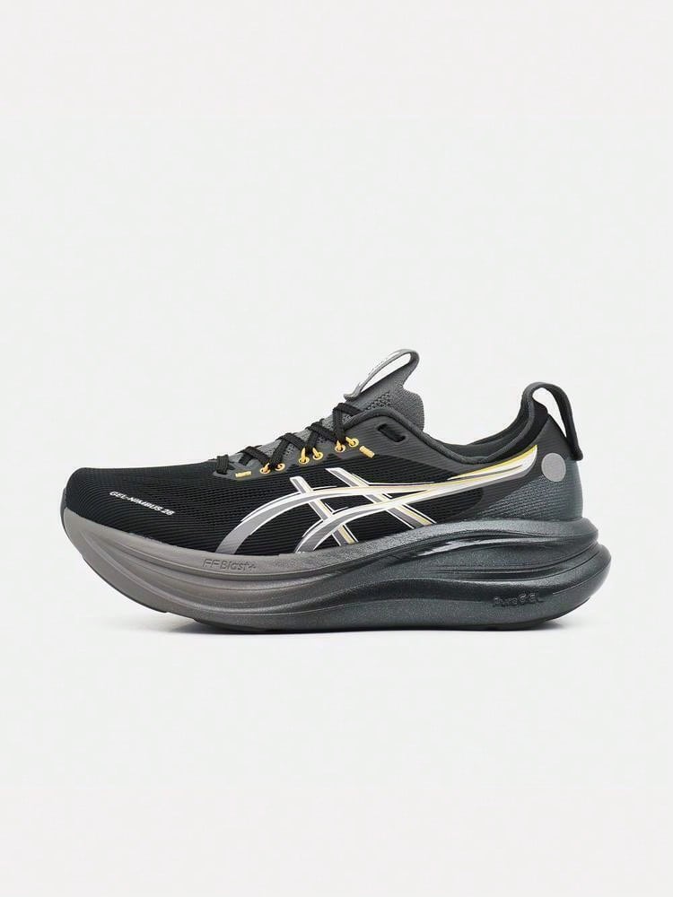 Asics Men's GEL-NIMBUS 28 GLITTER Running Shoes Low-Top 1011C343-001