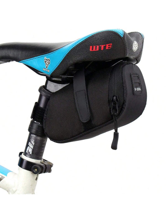 B-SOUL Bike Tail Bag Saddle Bag Mountain Bike Road Folding Bike Cushion Bag Bike Tail Bag