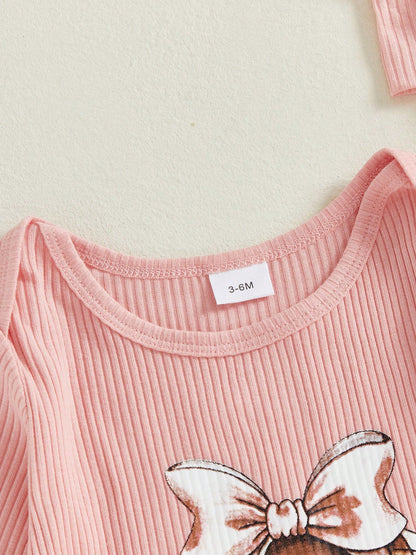 Baby Girl Newborn Clothes Football Golf Outfit Long Sleeve Romper Jumpsuit Infant Fall Winter Outfits Clothes