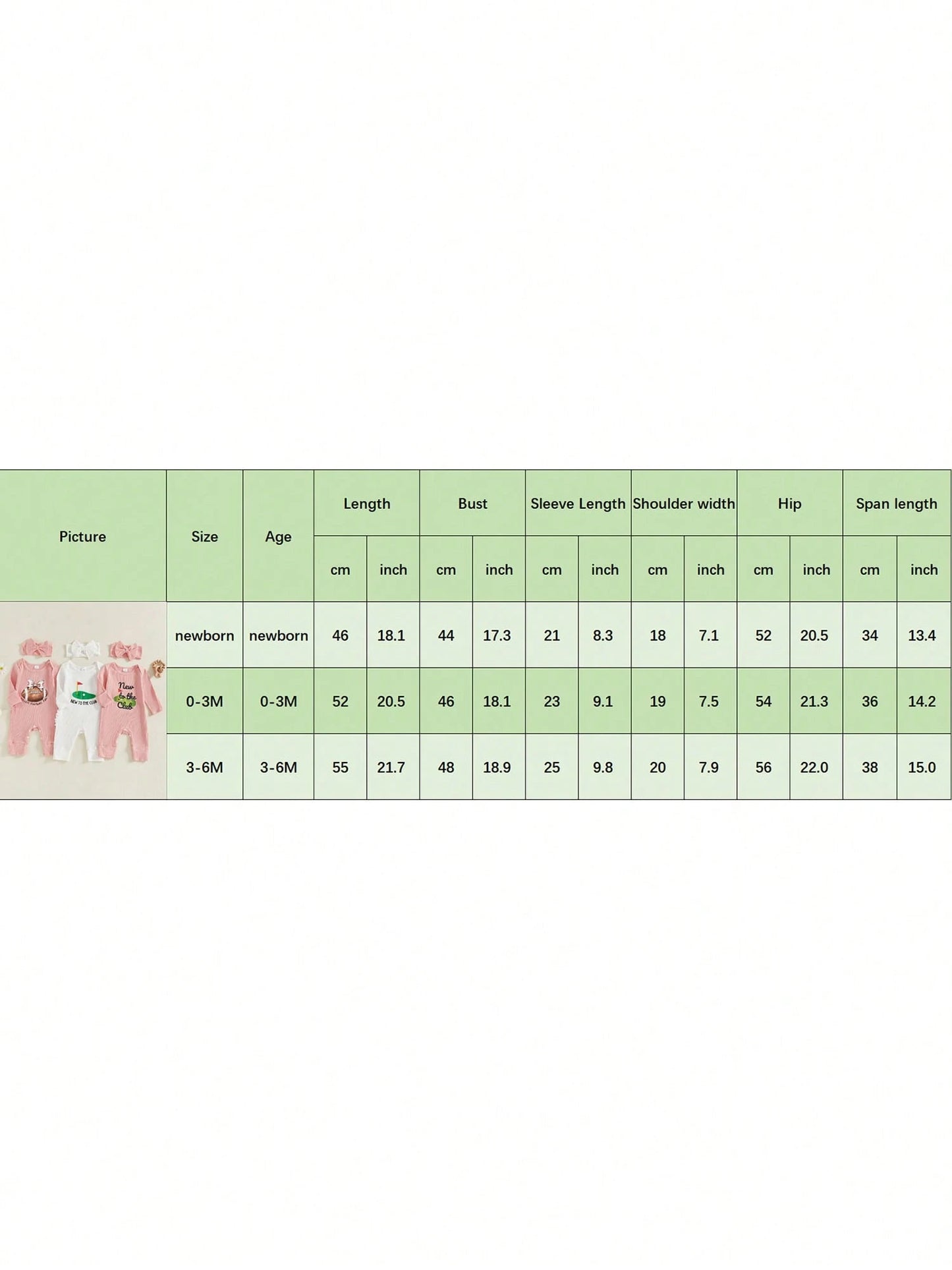 Baby Girl Newborn Clothes Football Golf Outfit Long Sleeve Romper Jumpsuit Infant Fall Winter Outfits Clothes