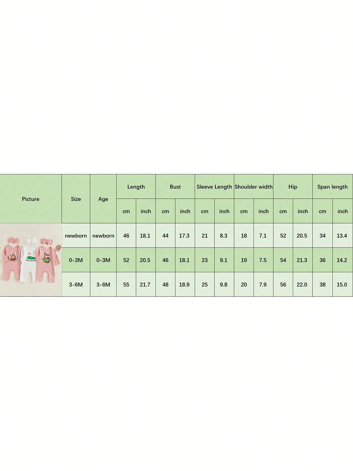 Baby Girl Newborn Clothes Football Golf Outfit Long Sleeve Romper Jumpsuit Infant Fall Winter Outfits Clothes