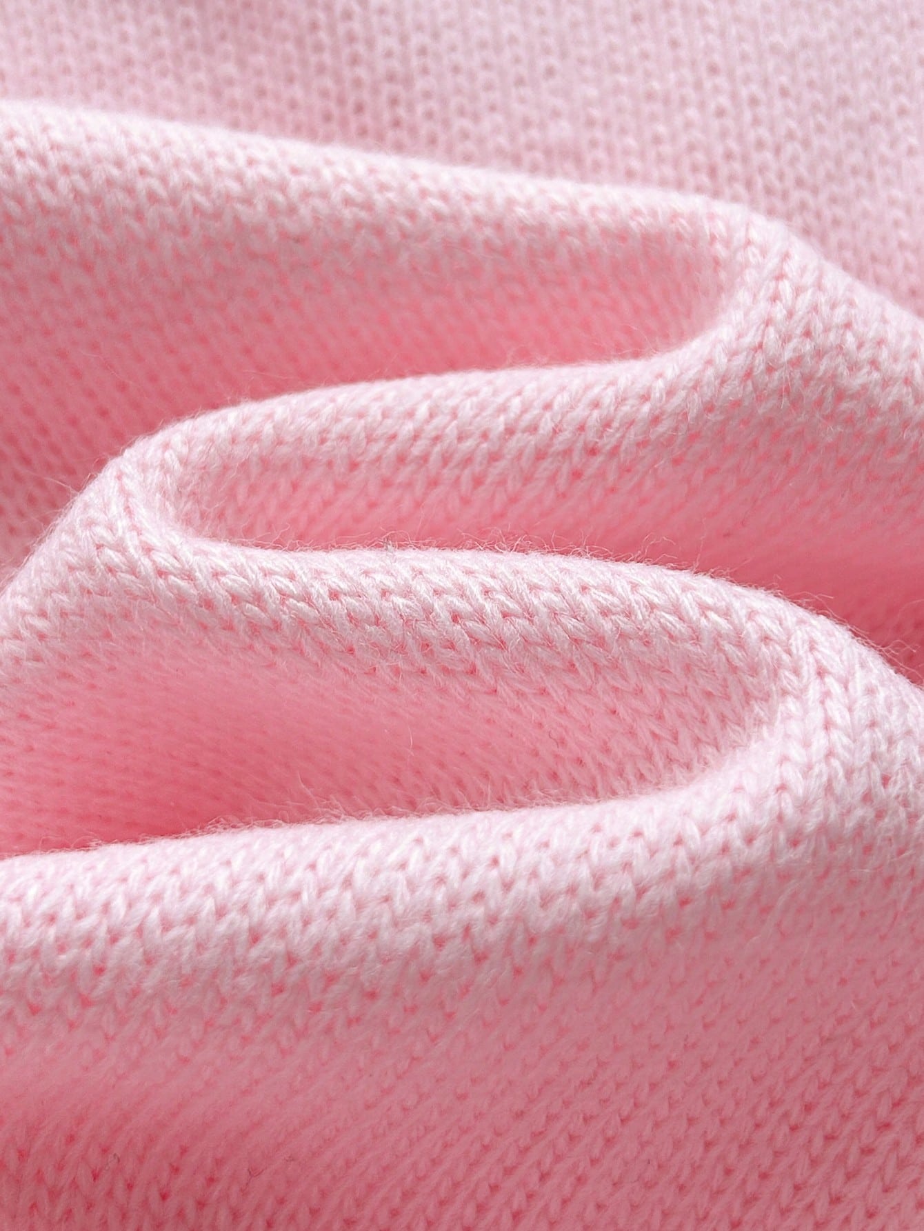 Baby Girls 2pcs Pink Set, Newborn Sweater Romper, Elegant Sweet Design Puff Sleeve Pink Bow, Baby Girl Jumpsuit, Baby Girl Long Sleeve Romper, Autumn/Winter Baby Knitwear, Comfortable Newborn Ba