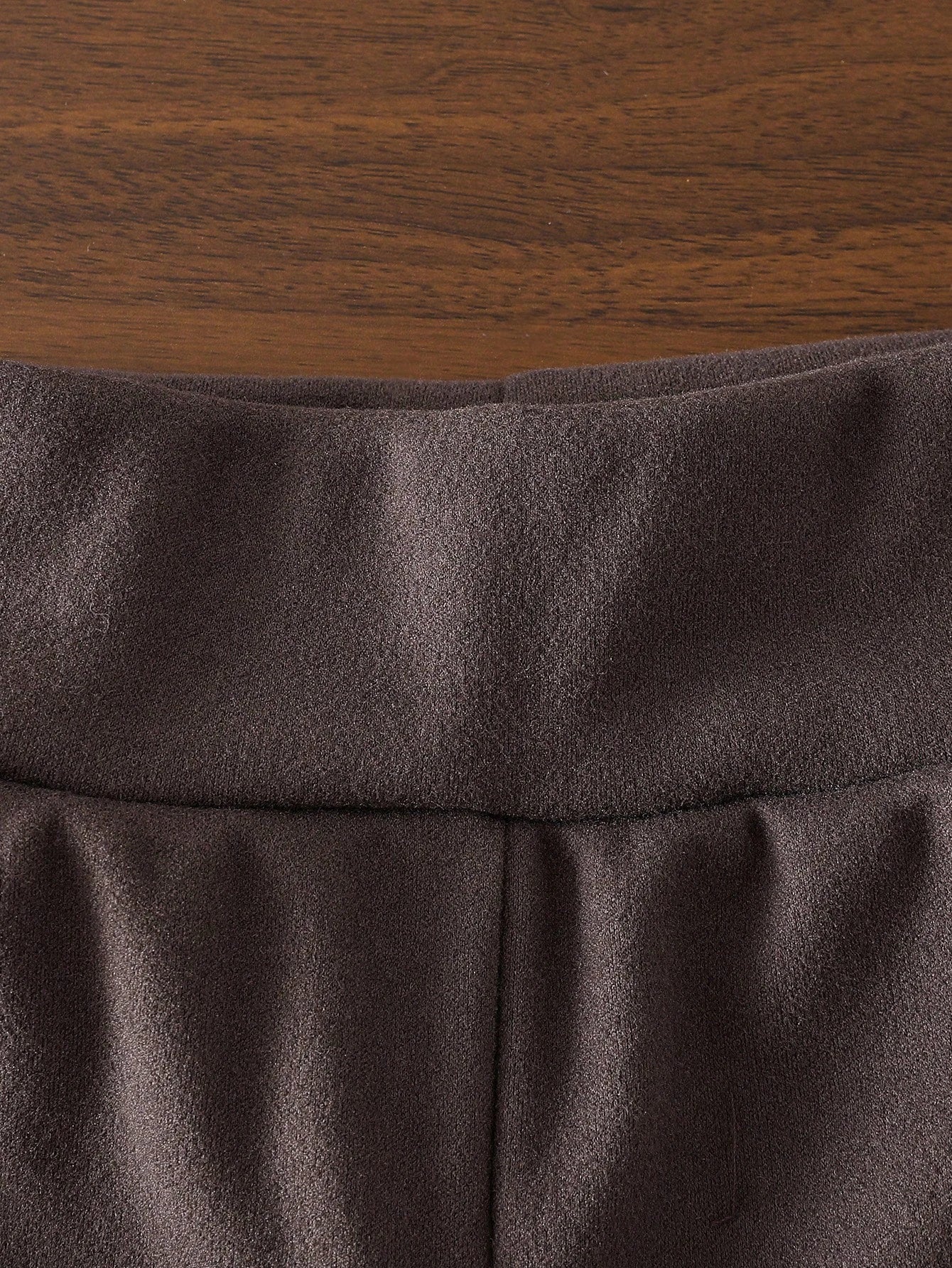 Baby Girls' Fashion Hooded Long Sleeve Sweatshirt And Flared Pants Set Brown Toddler Outfit Toddler Two Piece Sets