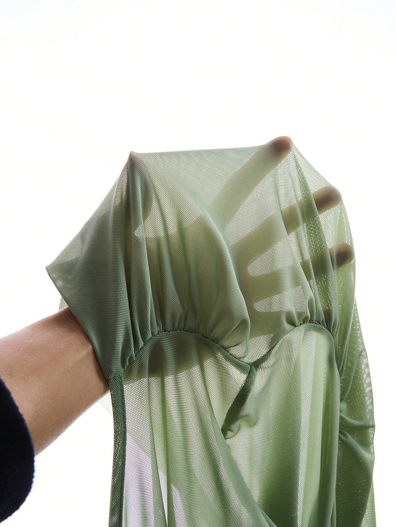 BAE Women's Solid Color Short Sleeve Criss-Cross Wrap Long Sleeve Fitted T-Shirt