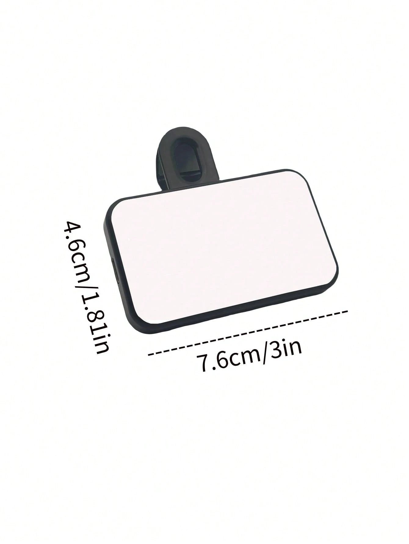 Baijun XU 1pc LED Selfie Light, LED Phone Light, 3 Lighting Modes, Portable Clip-On Fill Light, Suitable For Makeup, Live Streaming, Zoom Meetings, Rechargeable Clip-On Video/Photo Lighting, Compatibl