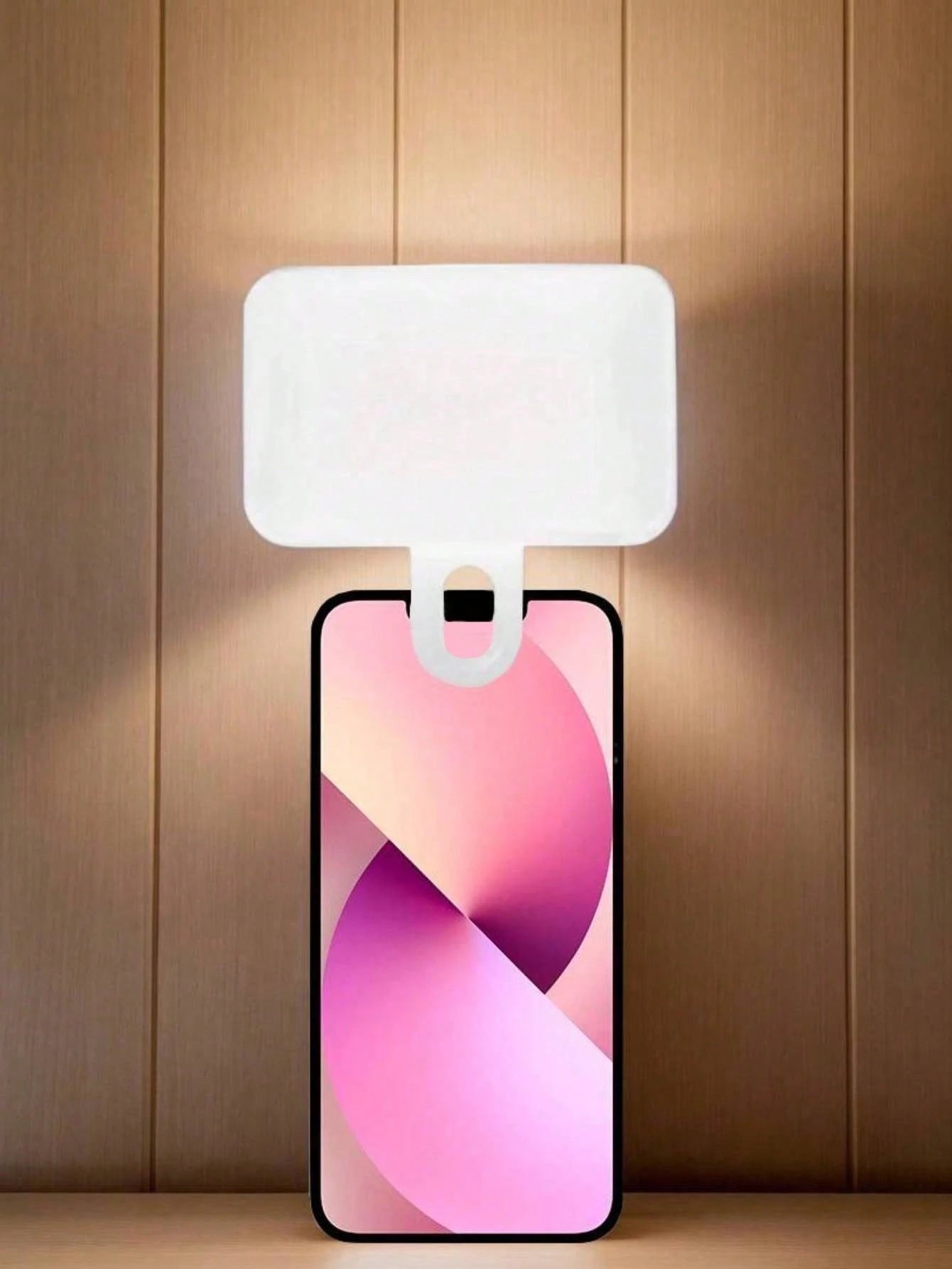 Baijun XU 1pc LED Selfie Light, LED Phone Light, 3 Lighting Modes, Portable Clip-On Fill Light, Suitable For Makeup, Live Streaming, Zoom Meetings, Rechargeable Clip-On Video/Photo Lighting, Compatibl