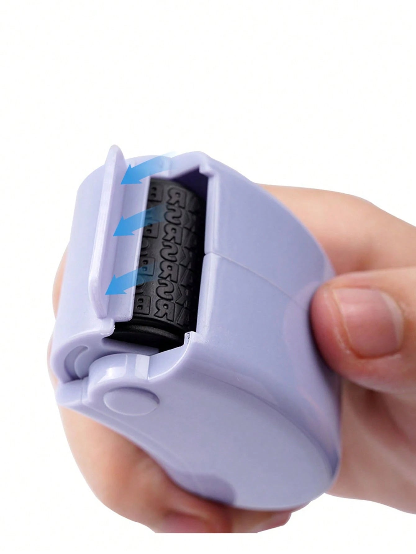 Baofeng Identity Protection Roller Stamp, Privacy Confidentiality Stamp, Address Concealment Roller, Quick Drying, Refillable, Office And School Supplies