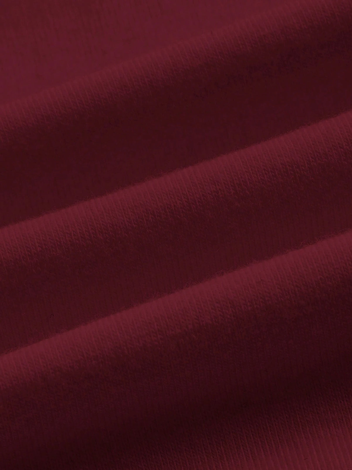BASICS Women's Solid Color Round Neck Drop Shoulder Short Sleeve Casual Loose Versatile T-Shirt Summer Tops Everyday Daytime Going Out Burgundy