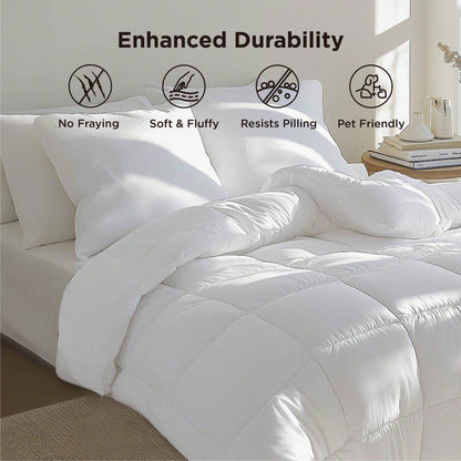 Bedsure Comforter Duvet Insert, GentleSoft Down Alternative Cooling Bedding, Gift For Graduation/Back To School, College Dorm/Apartment Essentials, For Room Home Bedroom Decor, Dorm Decor, Fall Decor