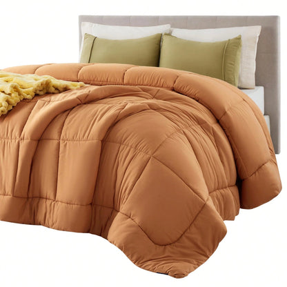 Bedsure Comforter Duvet Insert, GentleSoft Down Alternative Cooling Bedding, Gift For Graduation/Back To School, College Dorm/Apartment Essentials, For Room Home Bedroom Decor, Dorm Decor, Fall Decor