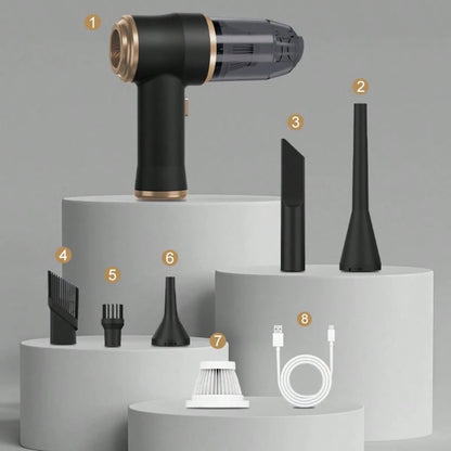 belibuy High-Power Cordless Vacuum Cleaner, USB Charging, Quiet Operation, Computer Cleaning, Small Car Vacuum Cleaner, Household And Office Dust Collector.