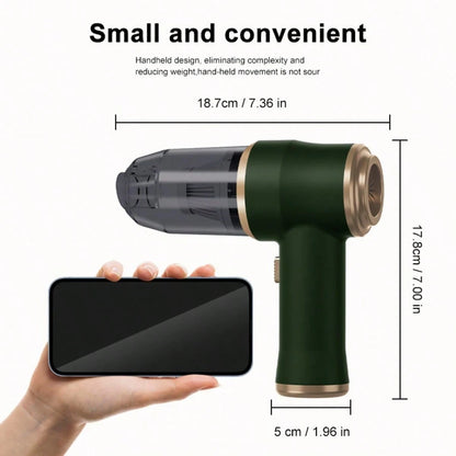 belibuy High-Power Cordless Vacuum Cleaner, USB Charging, Quiet Operation, Computer Cleaning, Small Car Vacuum Cleaner, Household And Office Dust Collector.