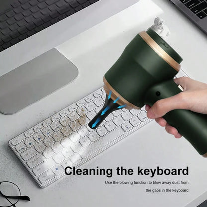 belibuy High-Power Cordless Vacuum Cleaner, USB Charging, Quiet Operation, Computer Cleaning, Small Car Vacuum Cleaner, Household And Office Dust Collector.
