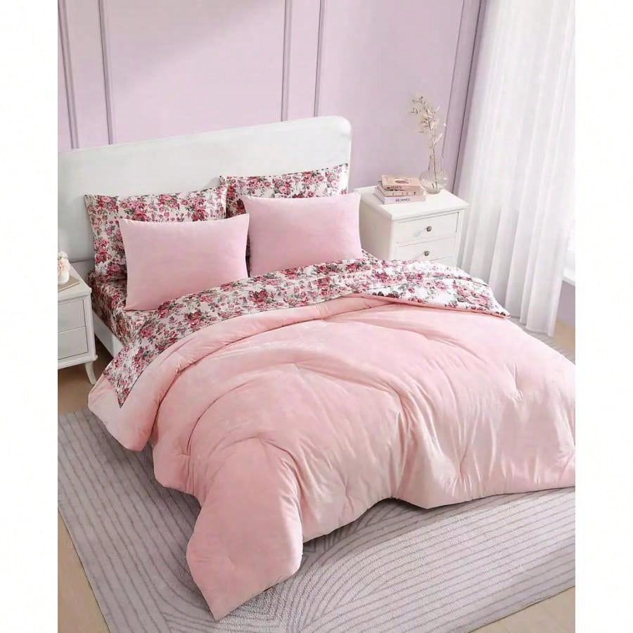 Betsey Johnson Solid Velvet 2-Pc. Comforter Set|| Comforters