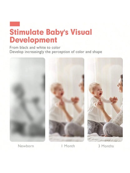 Black And White Cards Newborn Early Education Visual Stimulation Card 0-36 Months Baby Color Tracking Flash Card Puzzle Cognitive Card, For Christmas